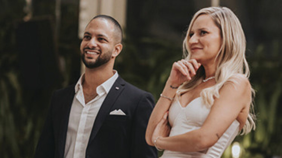 תומר בדוג ויואנה בויב (צילום: קשת 12)