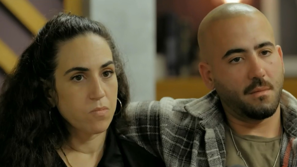 נעם ומשה - "חתונה ממבט ראשון" (צילום: צילום מסך קשת 12)