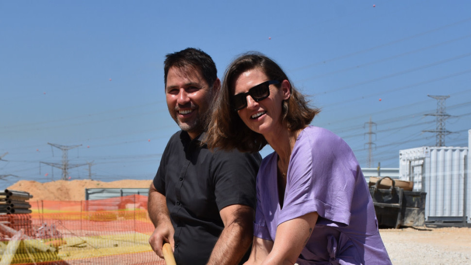  ענת בוגנר ומיכאל כרסנטי (צילום: ליה להב אמיר)