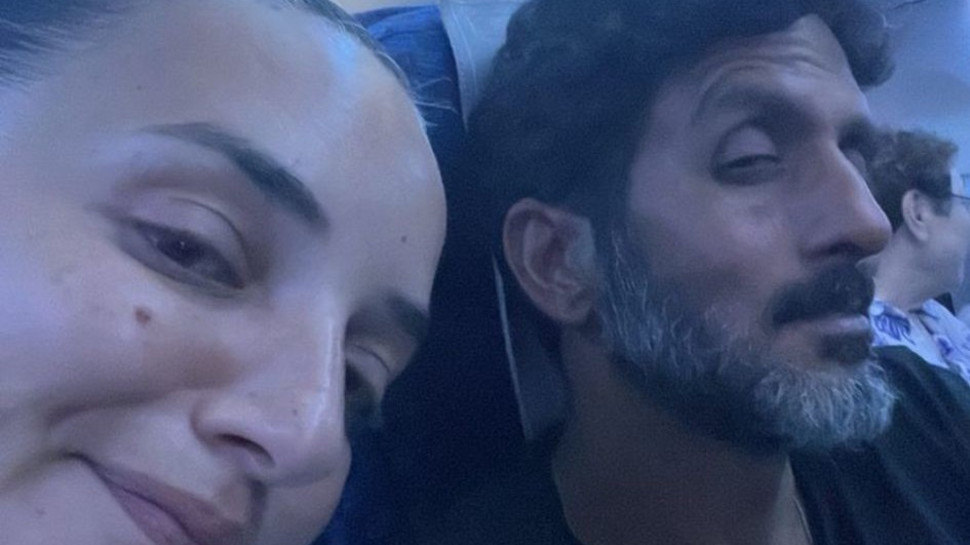 לוסי אהריש וצחי הלוי נתקעו בשדה התעופה באיטליה (צילום: צילום מסך אינסטגרם)