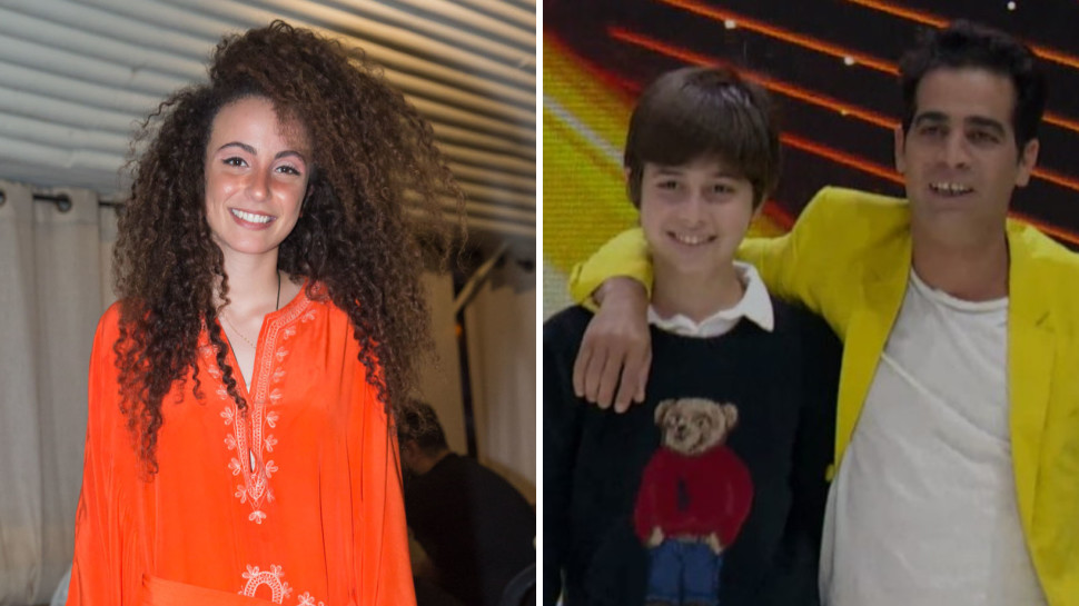 אביב ודילן גפן, יובל דיין (צילום: דודי פרץ,צילום מסך רשת 13)