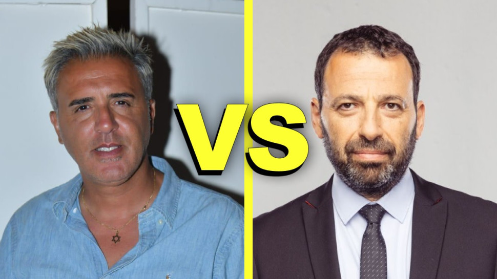 רביב דרוקר, קובי פרץ (צילום: מיכה לובטון,עמי ארליך )