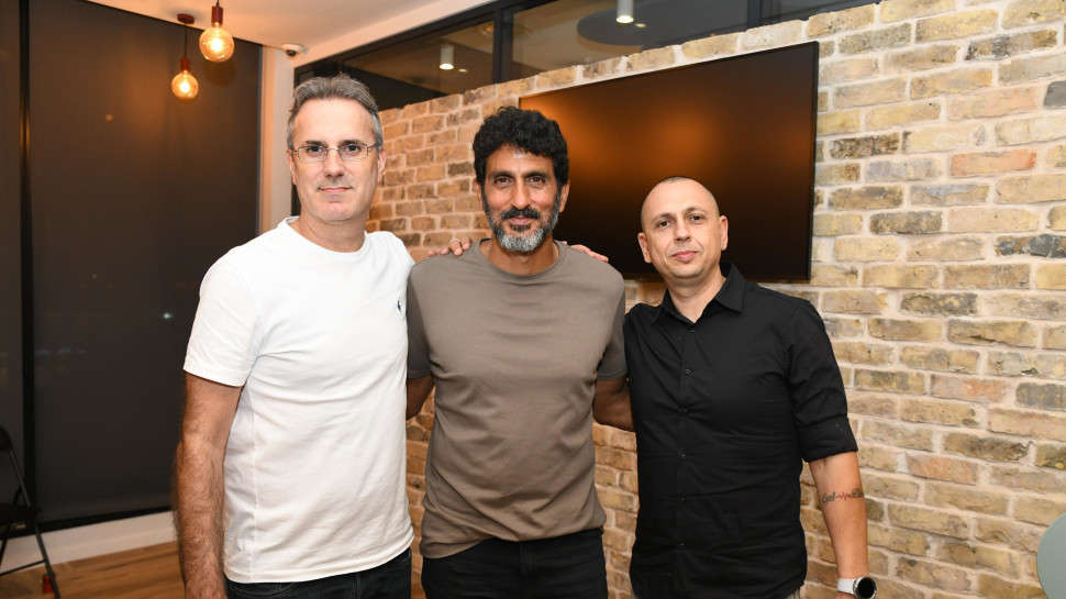 דימה טאטור, צחי הלוי, אריק פיינגולד (צילום: גיא מועלם)