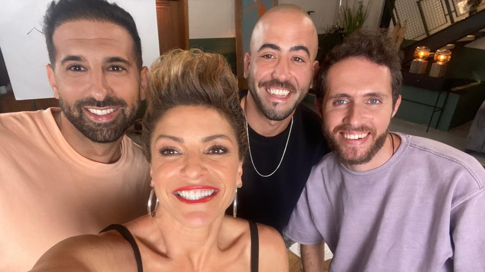 רז איתן, משה בן דוד, עדי אשכנזי, יוסי עזרא (צילום: יח"צ קשת)