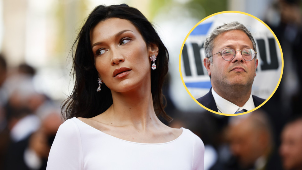 איתמר בן גביר, בלה חדיד (צילום: יונתן זינדל, פלאש 90,REUTERS/Sarah Meyssonni)