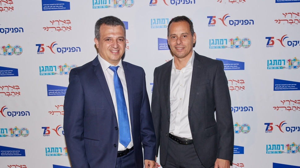 אייל בן סימון וכרמל שאמה הכהן (צילום: שוקה כהן)