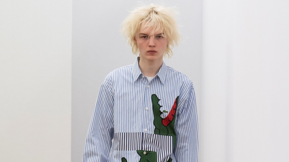 קולקציית קפסולה LACOSTE X COMME des GARÇONS (צילום: יח"צ)