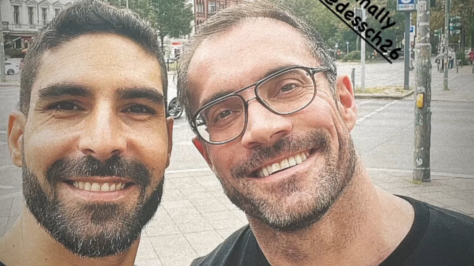 גיא דלאל ובן הזוג (צילום: צילום מסך אינסטגרם)