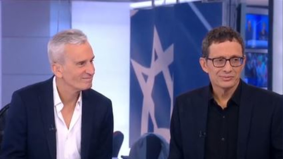 ארז טל, אברי גלעד (צילום: צילום מסך קשת 12)