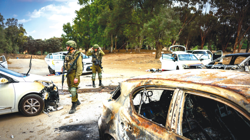 אזור המסיבה ברעים (צילום: חיים גולדברג פלאש 90)