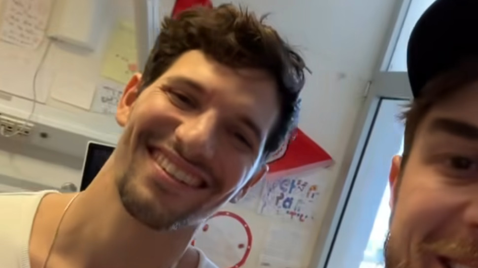 נת'ניאל בוזוליק, ידין גלמן (צילום: צילום מסך אינסטגרם)