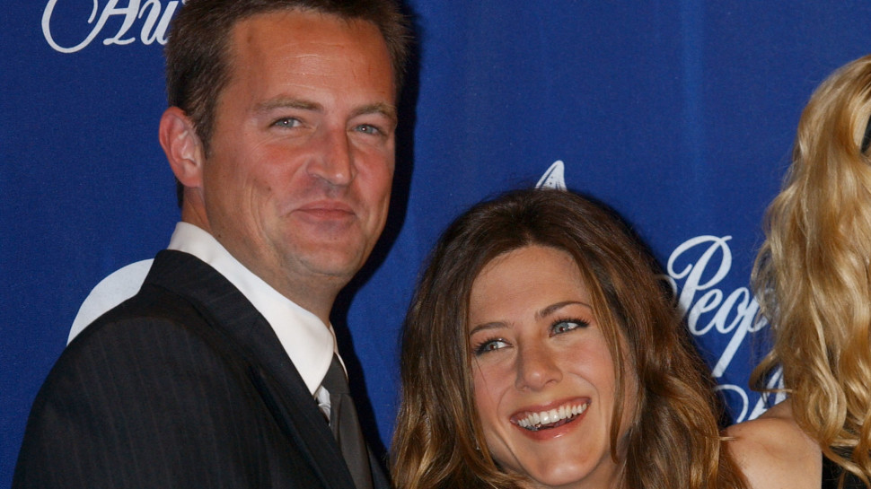 ג'ניפר אניסטון, מת'יו פרי (צילום: Jon Kopaloff/Getty images)