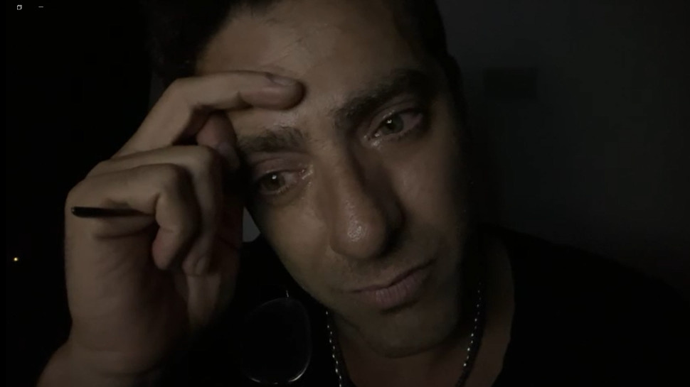 משה אשכנזי נשבר מול המצלמה (צילום: צילום מסך אינסטגרם)