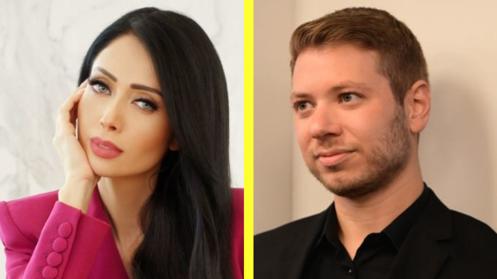 יאיר נתניהו, ניקול ראידמן (צילום: אבשלום ששוני,אלמוג גבאי)