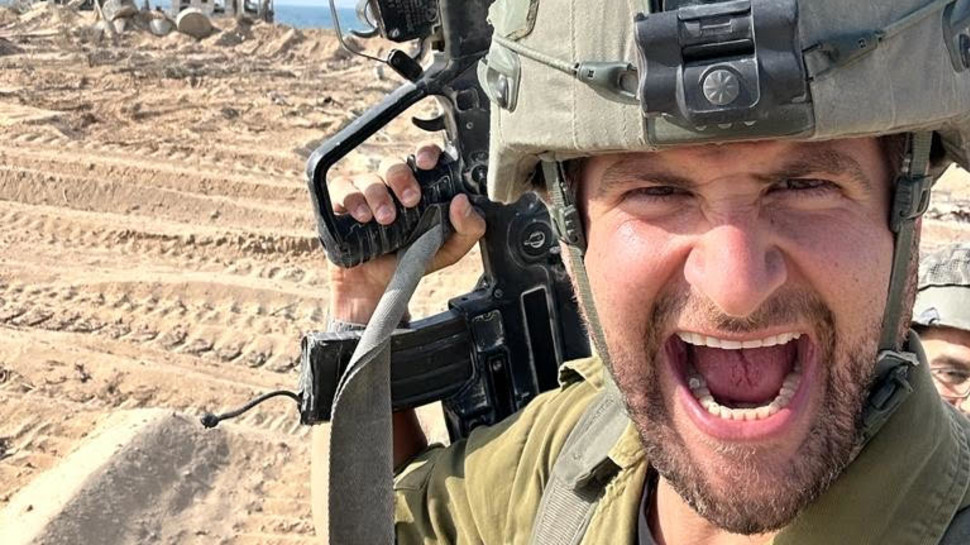 גיא הוכמן בעזה (צילום: יח"צ)