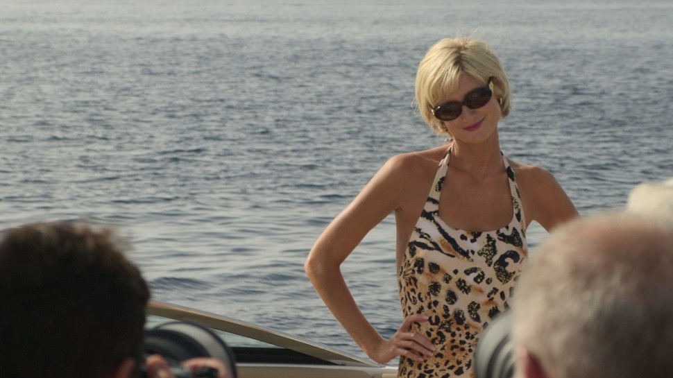 השחקנית אליזבת דביקי, מתוך צילומי הכתר (צילום: נטפליקס)