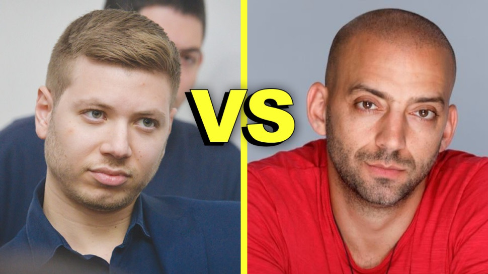 עידן רייכל נגד יאיר נתניהו (צילום: פלאש 90,דניאל קמינסקי)