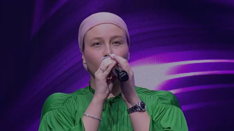 אדל בכוכב הבא לאירוויזיון (צילום: צילום מסך קשת,צילום מסך קשת 12)