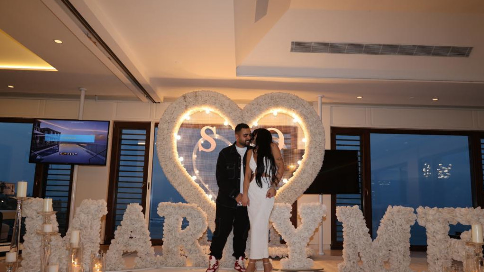 אושר כהן התארס לסהר נועם (צילום: ליעד קבביה)