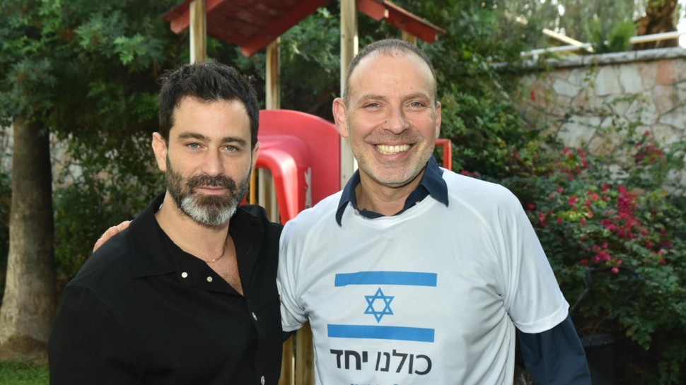 אילן סיגל ויהודה לוי (צילום: יוני ספיר)