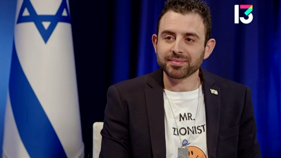 אילון לוי בראיון עם גורי אלפי (צילום: צילום מסך רשת 13)