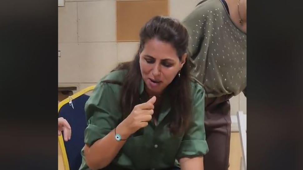 עינת שרוף (צילום: צילום מסך טיקטוק)