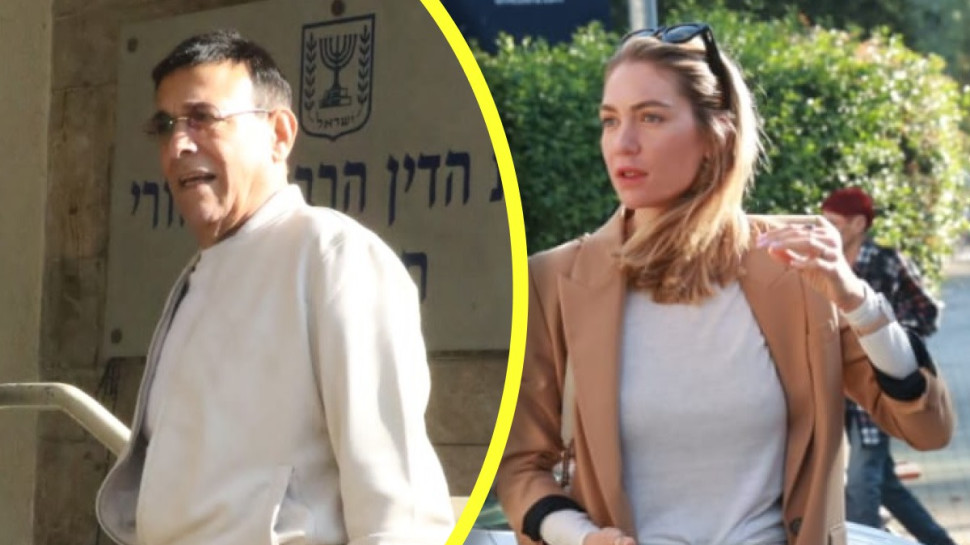 ג'ני צ'רוואני ורוני מאנה בדרכם לרבנות (צילום: עזרא לוי,פול סגל)