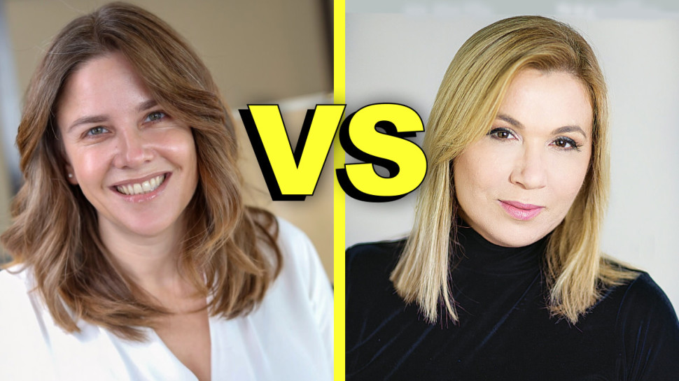 איילה חסון , פאולה רוזנברג (צילום: רונן פדידה)