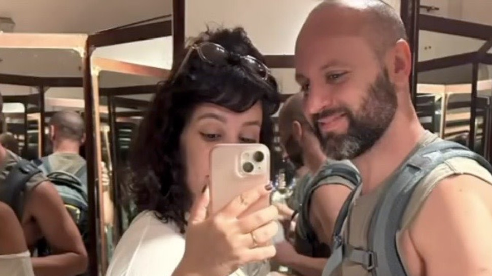 מאי שכטר, משה יחזקאל (צילום: צילום מסך מתוך האינסטגרם)