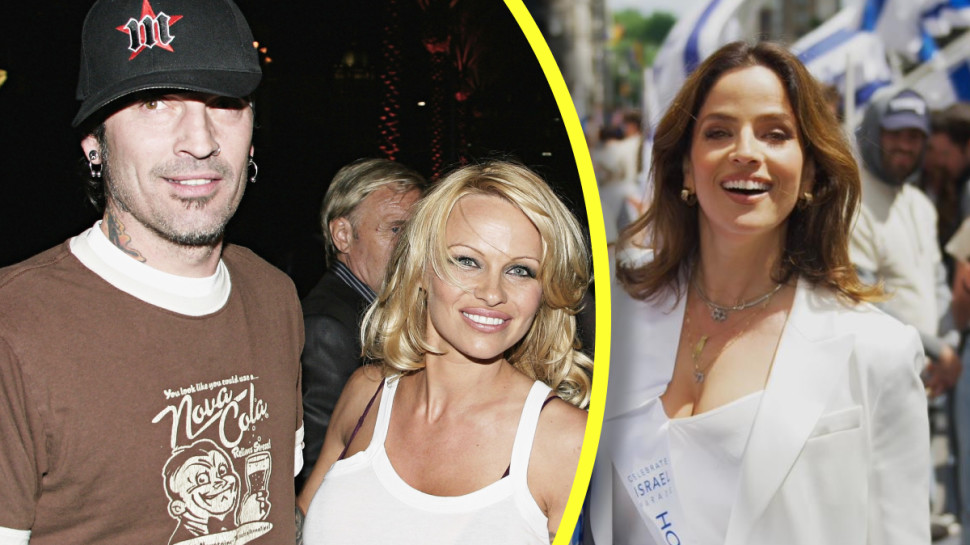 נועה תשבי, טומי לי ופמלה אנדרסון (צילום: JCRC-NY,Giulio Marcocchi/getty images)