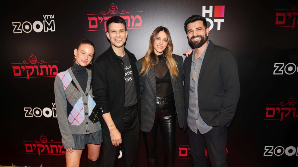 בר זומר, אסי עזר, רותם סלע ועמוס תמם (צילום: אור גפן)