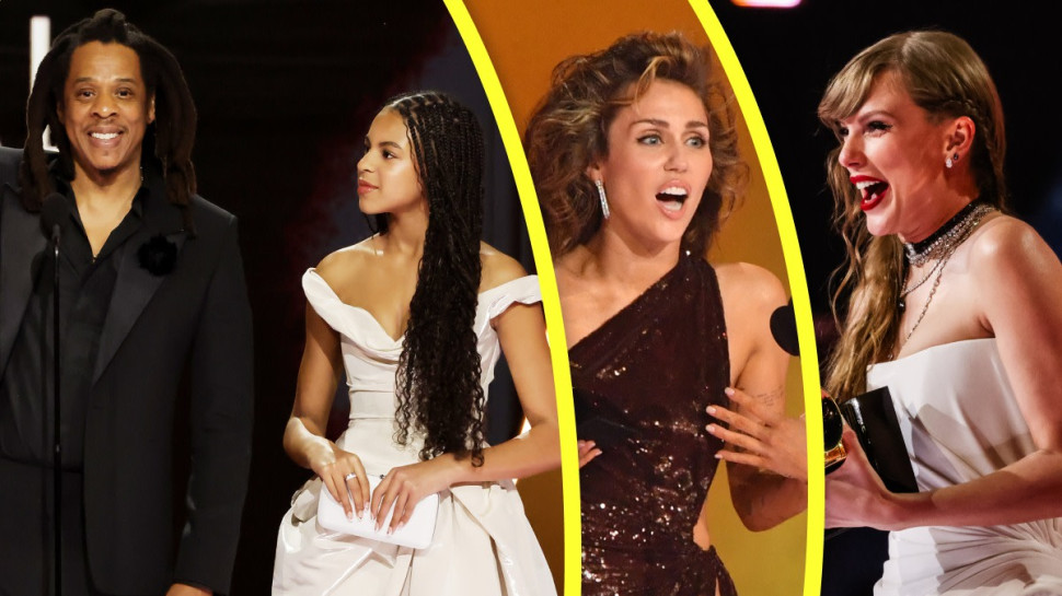 טיילור סוויפט, מיילי סיירוס, ג׳יי זי, בלו אייבי (צילום: Getty images)