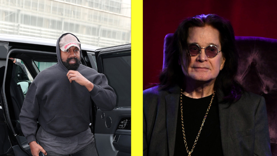 אוזי אוסבורן, קניה ווסט (צילום:  Kevin Winter/Getty images,Kevin Winter.GettyImages,Jacopo M. Raule gettyimages)