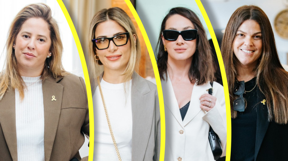 דניאל עמית, מירן בוזגלו, אנה ארונוב, קרן שחם (צילום: סהר מלול)