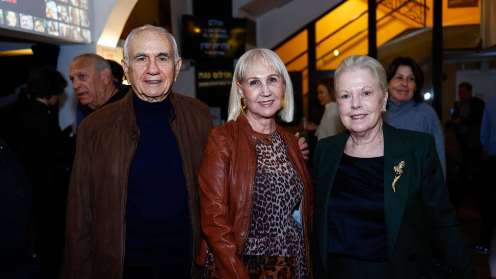 רותי היילפרן, בלה לוסטיג, ישראל מקוב (צילום: דרור סיתהכל)