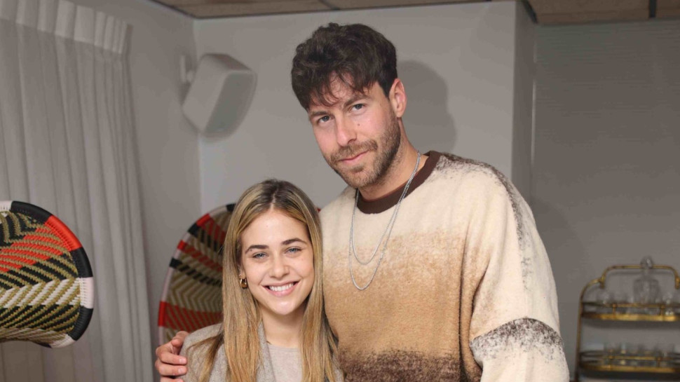 רם שטראוס ומיטב הספרי (צילום: אור גפן)