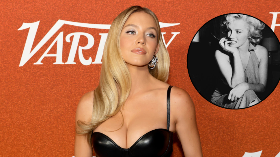 סידני סוויני, מרילין מונרו (צילום:  Kevin Winter/Getty images,Keystone Features/Getty Images)