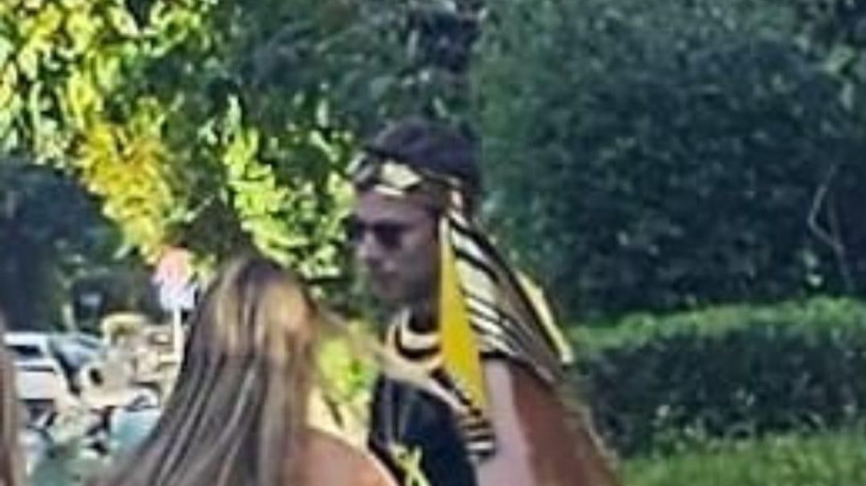 אבנר נתניהו מחופש (צילום: רשתות חברתיות, שימוש לפי סעיף 27 א')