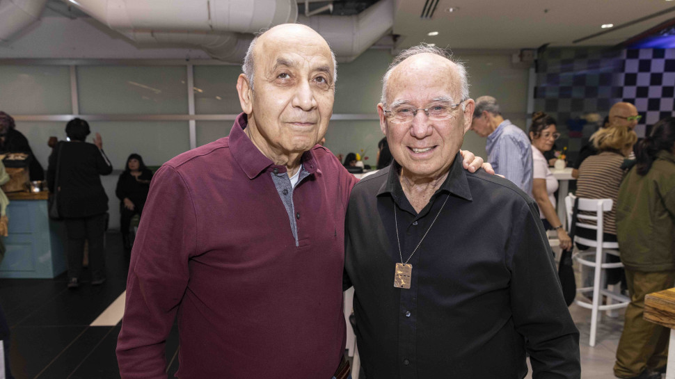  יעקב פרנקל ויצחק סוארי (צילום: לנס הפקות)