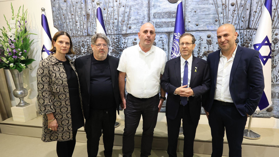 גדי ויינריב, יצחק הרצוג, דדי עטאס רני, הילה רהב (צילום: דודי זדה)