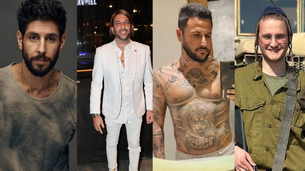 יענקי גולדהבר, אוהד בוזגלו, אליקו, עידן עמדי (צילום: אור גפן,משה נחומוביץ,צילום מסך מתוך האינסטגרם)