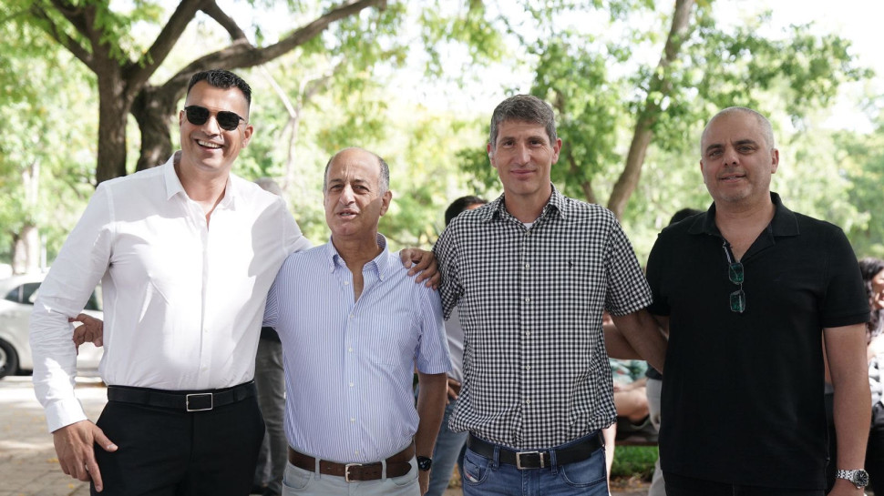 אודי בלום, ירון לוי, תמיר דגן, עמיר שאלתיאל (צילום: ינאי אלפסי)