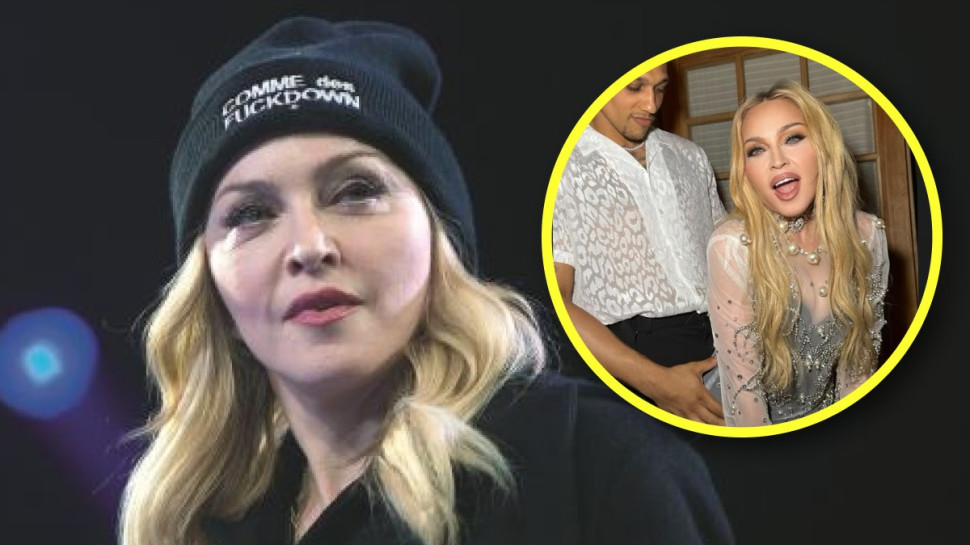 מדונה ובן הזוג לשעבר ג'וש פופר (צילום: רויטרס)