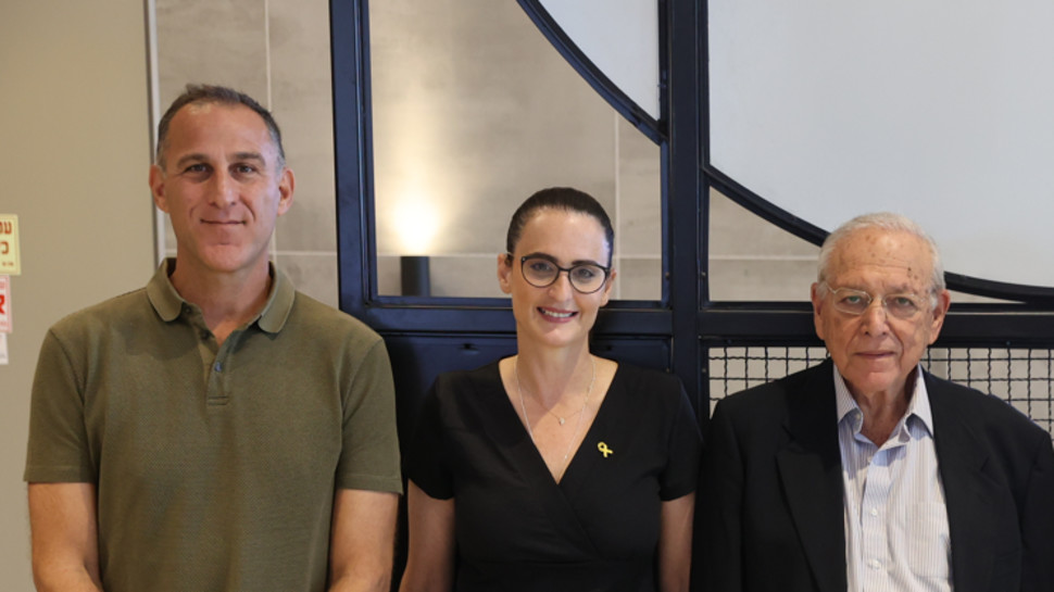 אוריאל רייכמן, גלי שחר, ברק רגב  (צילום: מור אברג'יל)