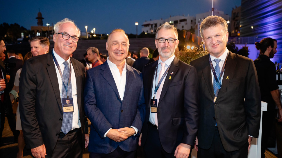 ג'ונתן פנקין, סיימון וולטרס, לן בלווטניק, אבי פישר (צילום: ערן בארי)