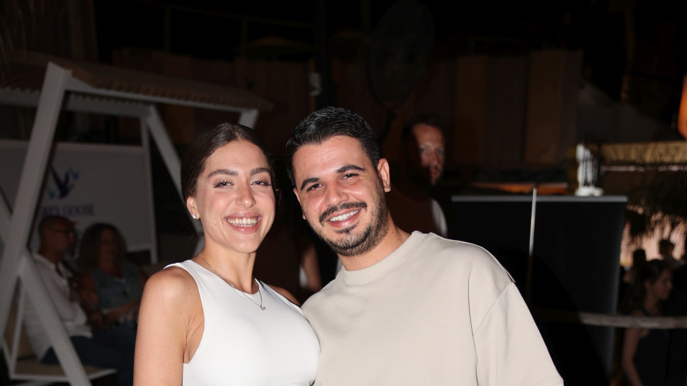 לינור סביניק ובעלה  (צילום: אור גפן)