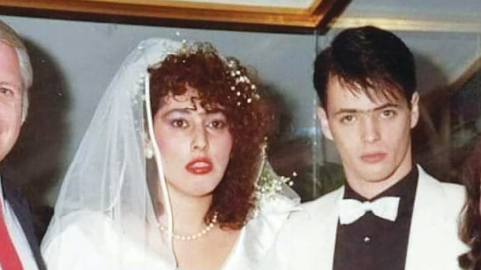 מיכל רנד ואדם בחתונתם (צילום: אלבום פרטי)