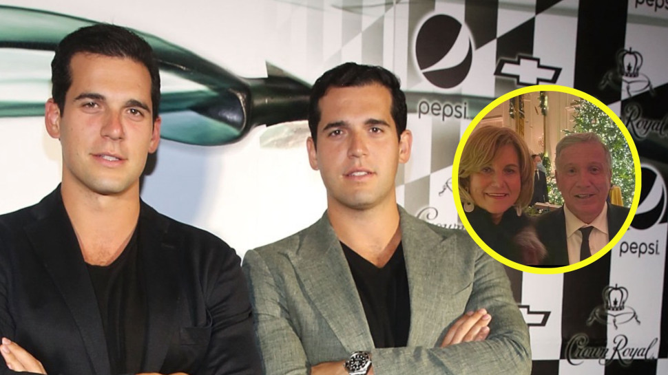 משפחת אלכסנדר - ההורים שלומי ואורלי והאחים אורן ואלון (צילום: צילום מסך פייסבוק,Aaron Davidson)