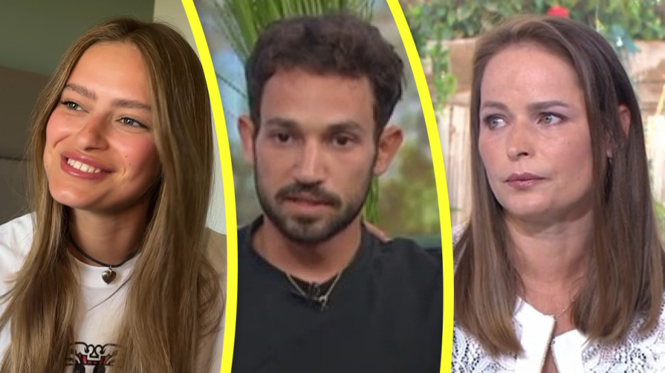 אמילי קופר, סטלה קופר, עידן גלפר (צילום: רשת 13,מערכת TMI)