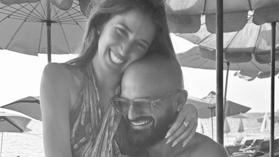 אברהם טל וזוגתו החדשה (צילום: צילום מסך מתוך האינסטגרם)